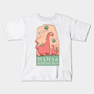 mama&babysaurus Kids T-Shirt